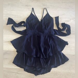 Princess Polly Royal Blue Romper